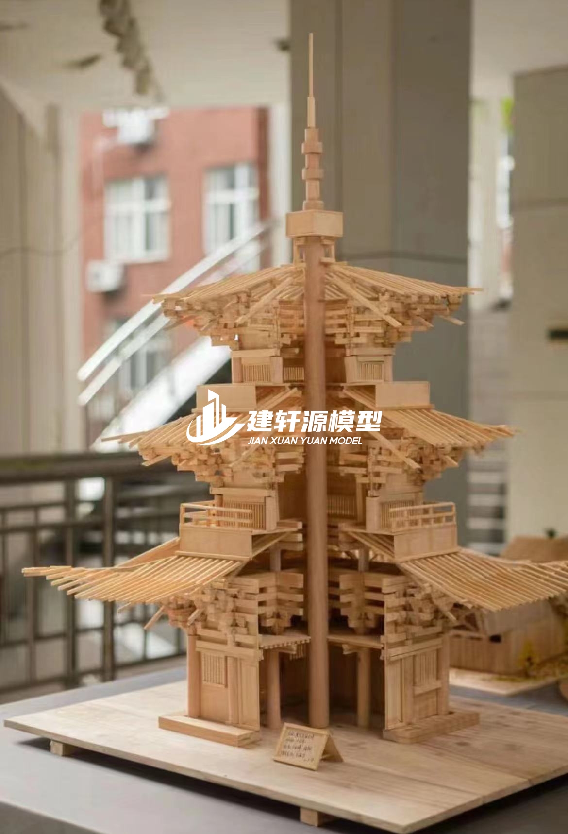 新城子古建模型厂家